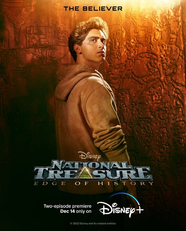 National Treasure: Edge of History Character Posters Spotlight Cast