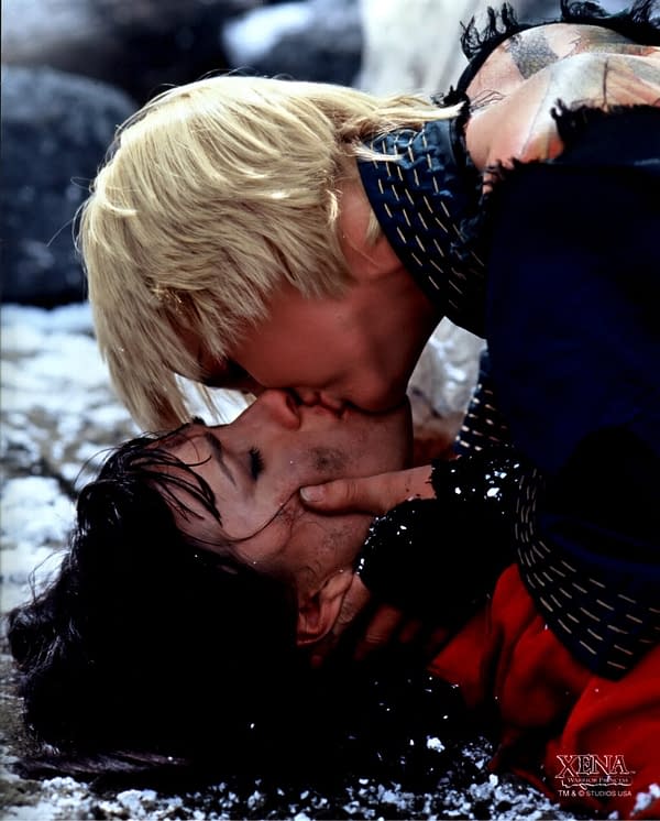 Finally, For Xena and Gabrielle, a Kiss Without Qualification
