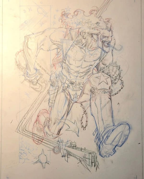 Looks Like Sean Gordon Murphy Is Working On A Lobo Comic