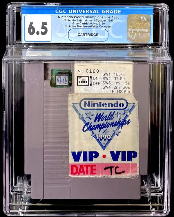 1990 Nintendo World Championship Cartridge At $45,000 At Auction