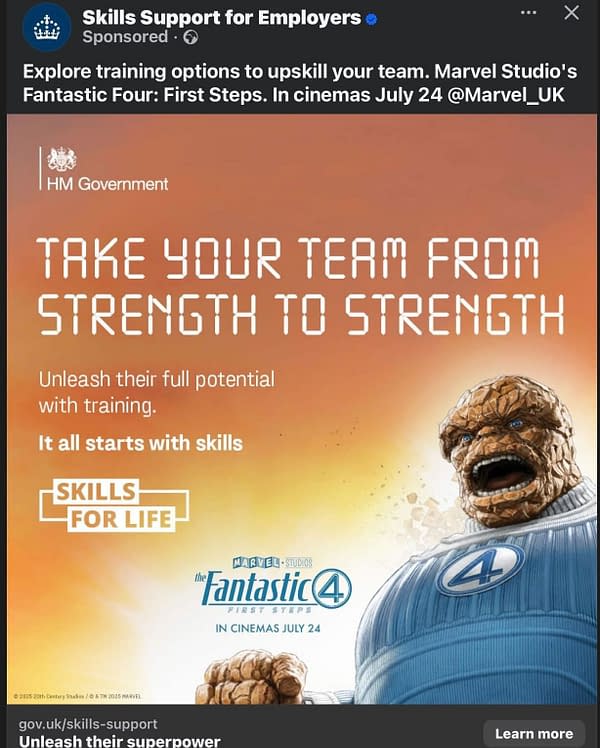 UK Government Does Deal With The Fantastic Four  - It's Lobbying Time!