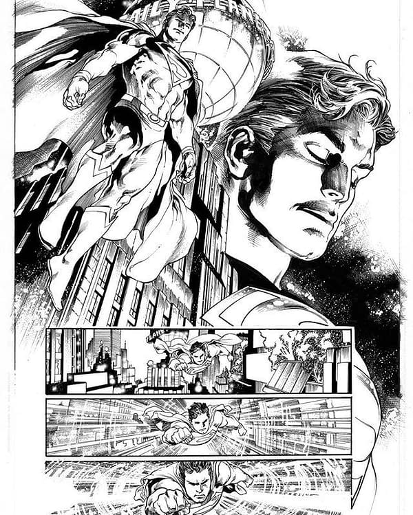 Preview: Man of Steel #1 by Bendis, Reis, Prado, and Sinclair