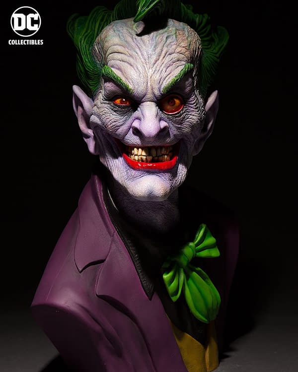 Joker Gets the Creepiest Bust of All Time from Hollywood Icon Rick Baker
