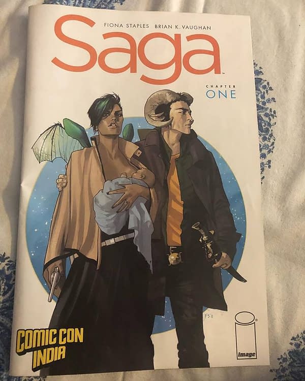 Police Contacted After Comic Con India Hands Out Copies of Saga to Kids