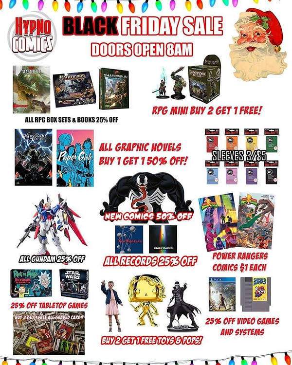 14 Black Friday Comic Store Flyers &#8211; Have You Sent Yours In&#8230;?