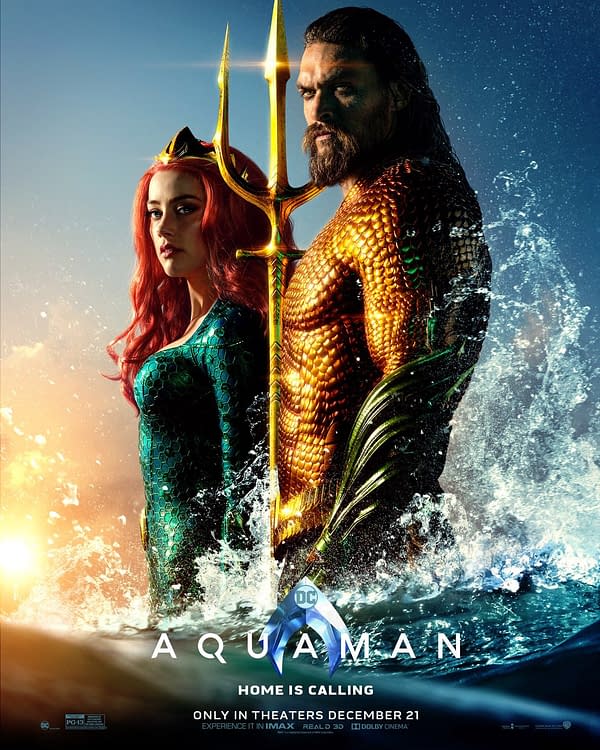 Jason Momoa Shares New Poster for 'Aquaman'