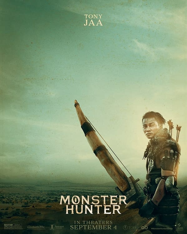 "Monster Hunter" Posters Our First Look at Paul W.S. Anderson, Milla Jovovich, Tony Jaa Movie