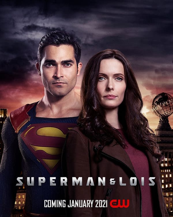 Superman & Lois premieres January 2021, courtesy of The CW.
