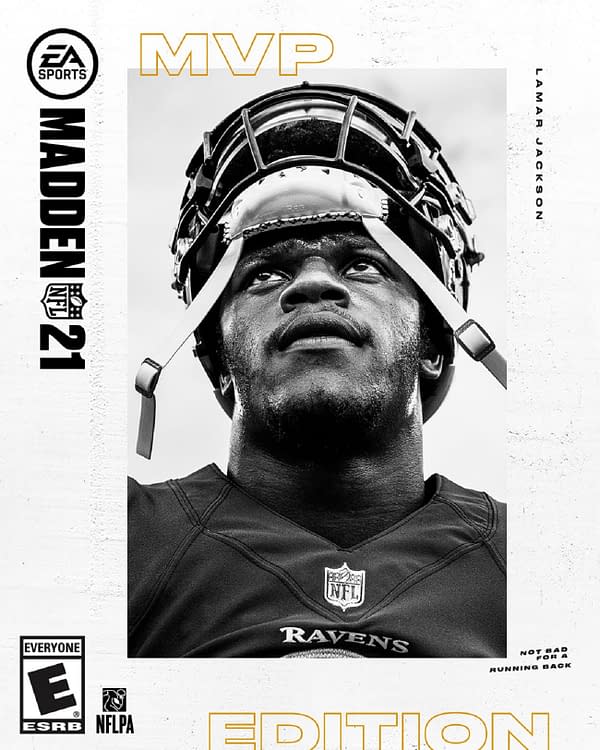 A look at the cover of Madden NFL 21, courtesy of Electronic Arts.