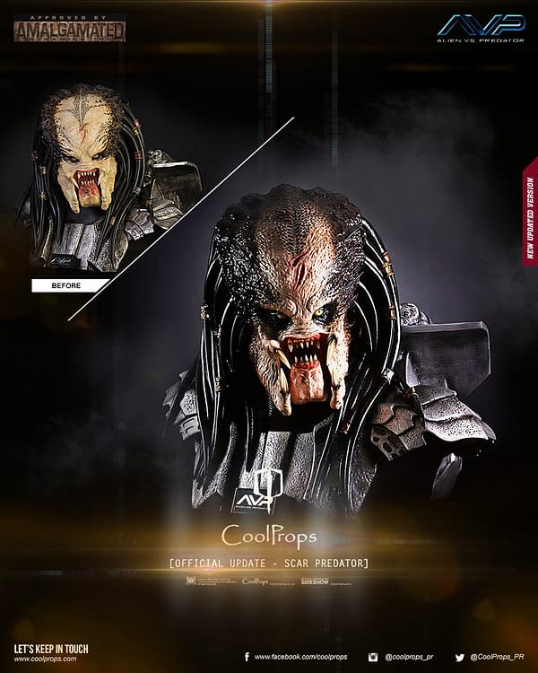 CoolProps Unveils New Updated Alien vs Predator Bust