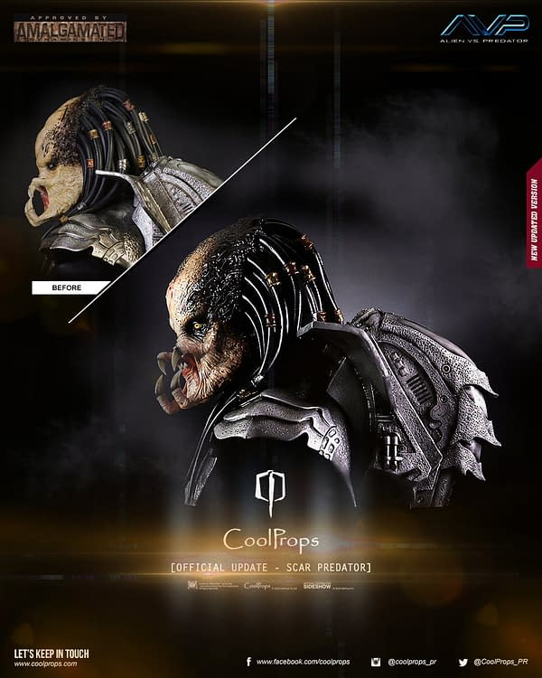 CoolProps Unveils New Updated Alien vs Predator Bust