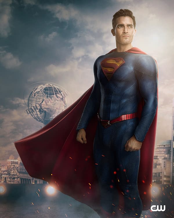Superman & Lois showed off the new costume (Image: The CW)