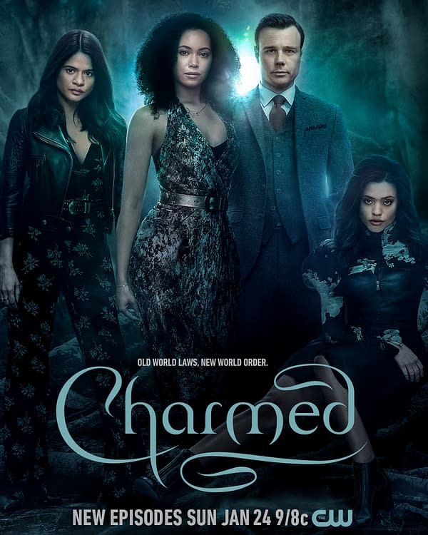 Charmed Season 3 poster key art. (Image: The CW)