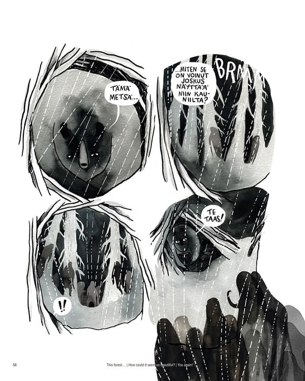 Mari Ahokoivu's 376-Page Graphic Novel "Oksi" Publishing in English