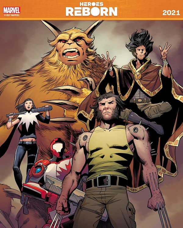 Our Fourth Glimpse Of The Heroes Reborn Marvel Comics Characters