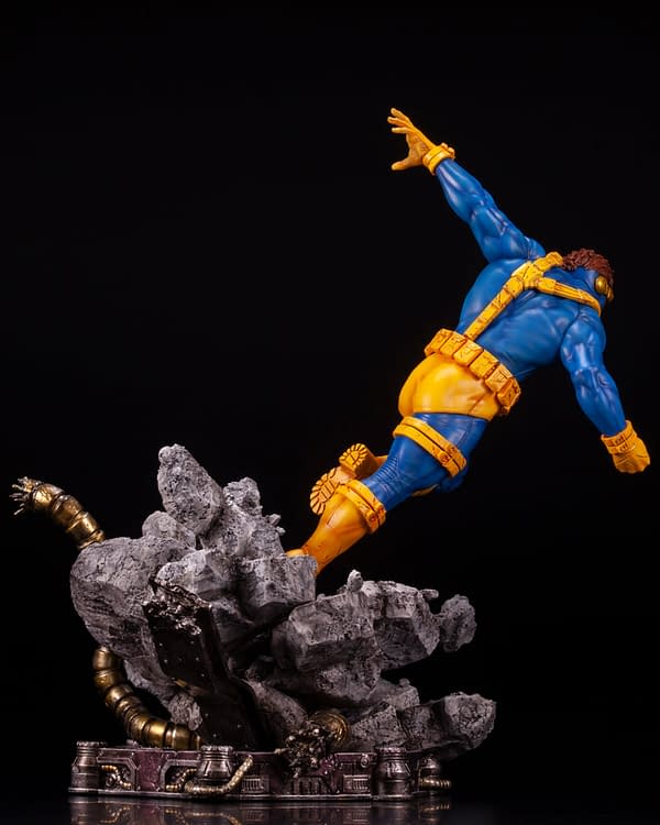 X-Men Cyclops Blasts His Way to Kotobukiya With New Statue