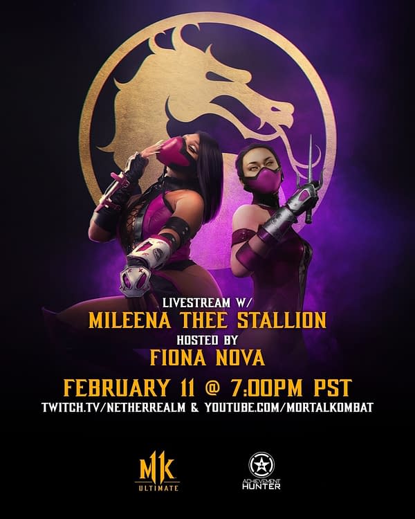 Megan Thee Stallion will face off against Fiona Nova tomorrow evening. Courtesy of NetherRealm Studios.