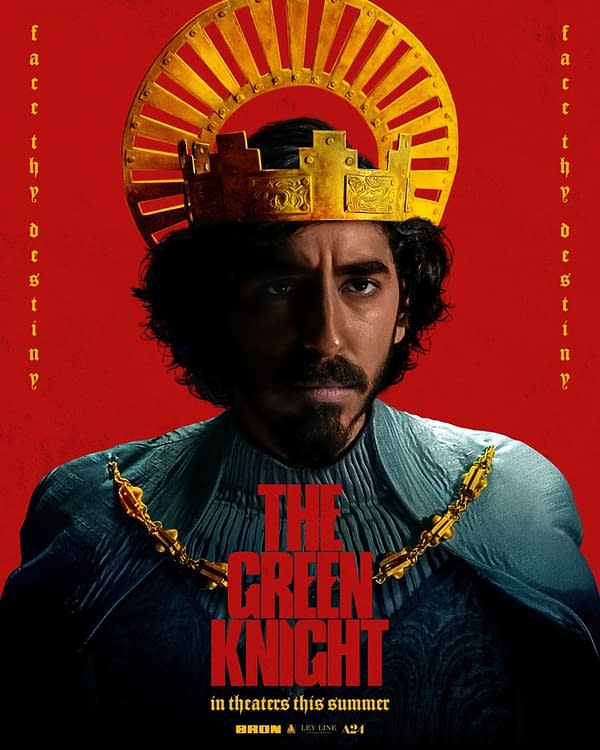 The Green Knight: A New Poster Ahead of a New Trailer Tomorrow