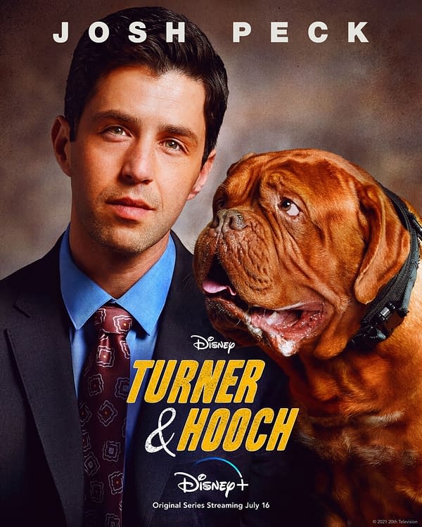 Turner & Hooch: Disney+ Evokes 1989 Original Poster for TV Series