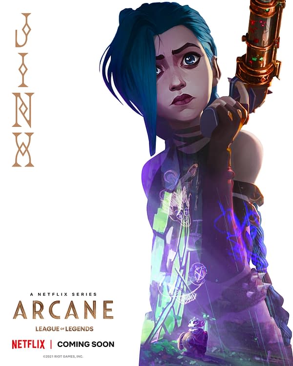 Arcane Character Posters Unveiled by Riot Games and Netflix