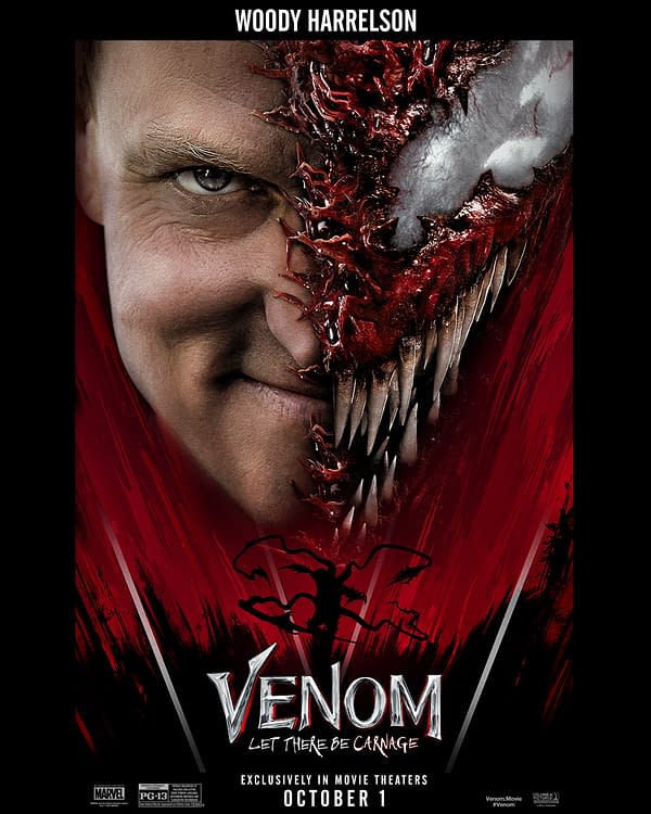 New Venom: Let There Be Carnage Poster is Actually Good Looking