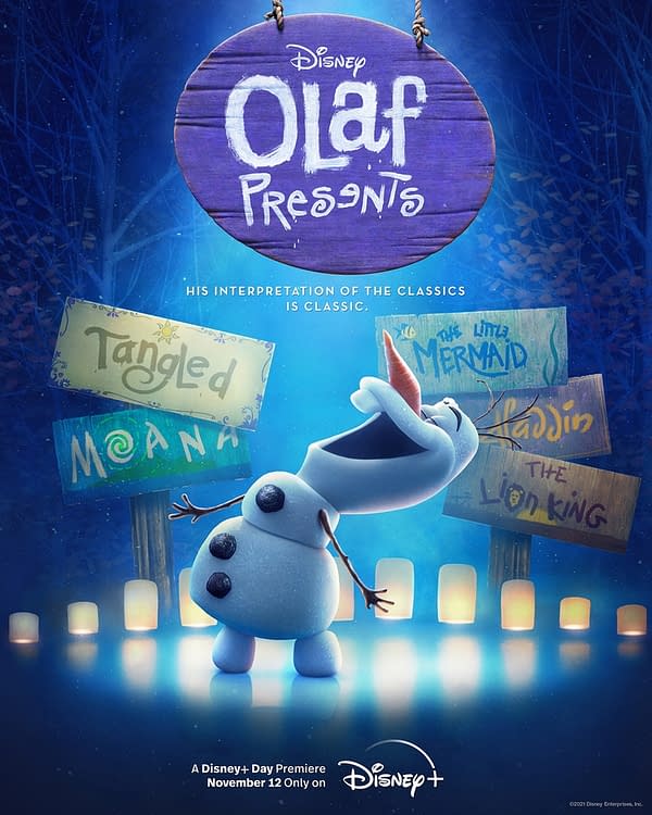 Frozen's Olaf Recreates Classic Disney Films In New Short Series