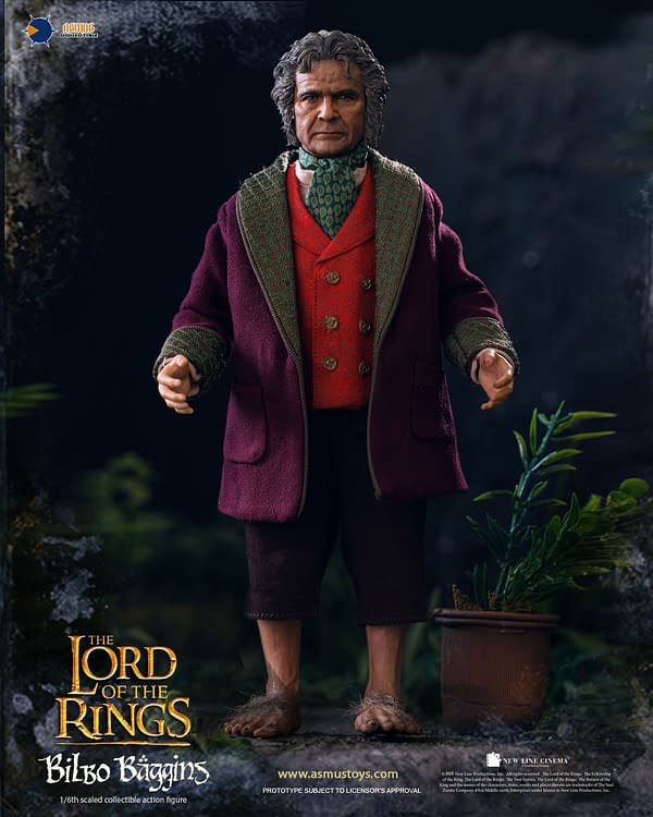 Lord of the Rings Bilbo Baggins Returns with New Asmus Toys Figure