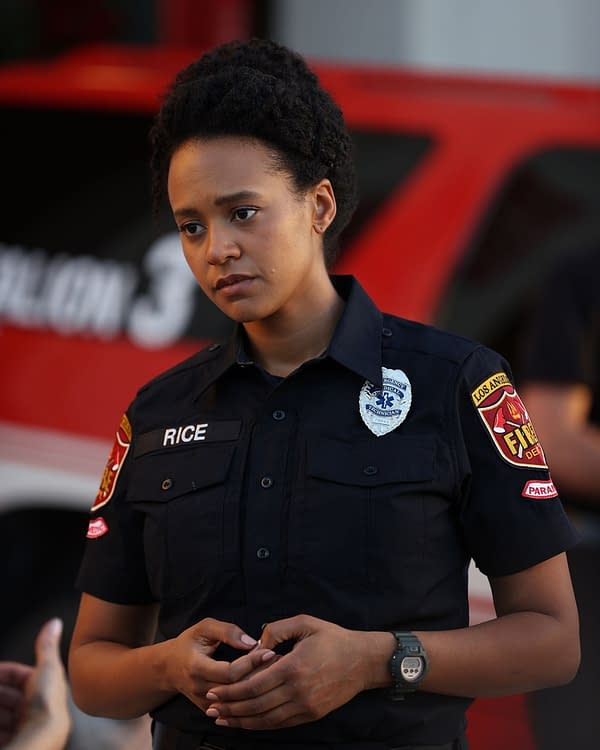 The Rookie S04E10 Preview Images: Is Nolan & Bailey's Future in Doubt?