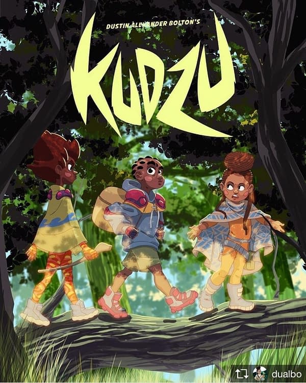 Random House Graphic Grabs Afrofuturist Manga Kudzu From Boom Studios