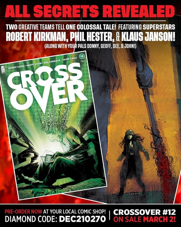 Robert Kirkman, Phil Hester & Klaus Janson Bring Negan To Crossover #12