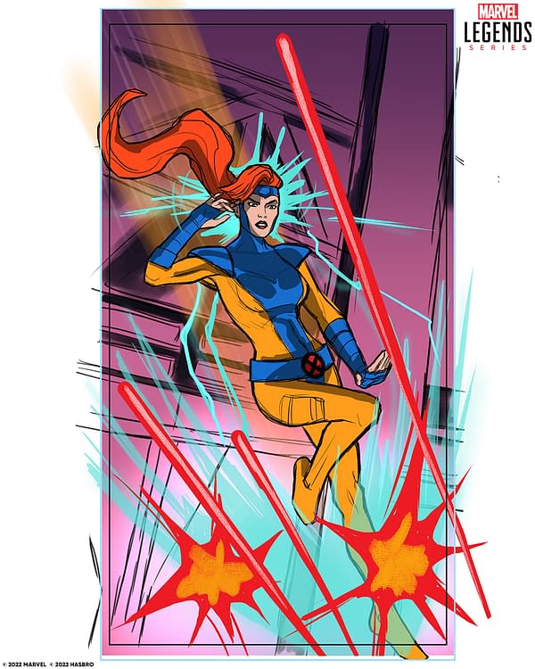Hasbro Reveals Animated X-Men Jean Grey Marvel Legends VHS Art