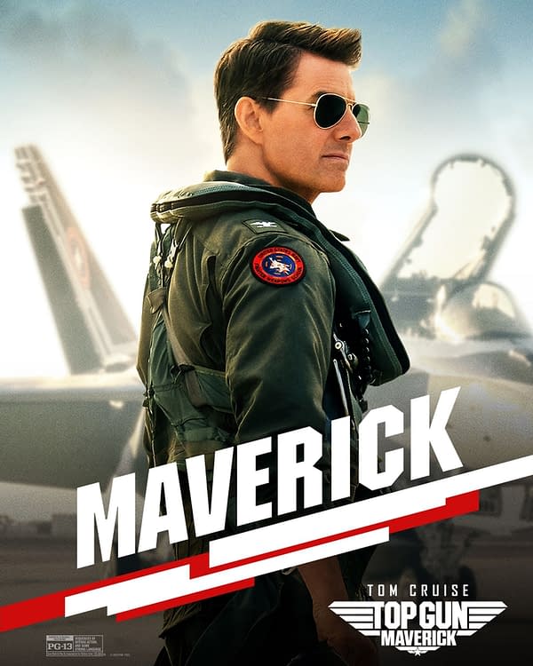 9 New Character Posters for Top Gun: Maverick Shows Off the Call Signs