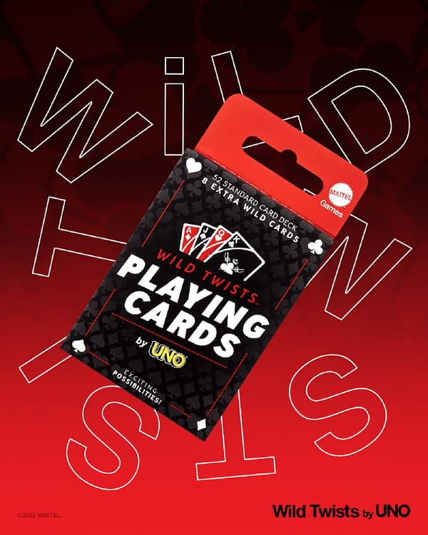 Mattel Launches New UNO Pack With Wild Twists Playing Cards