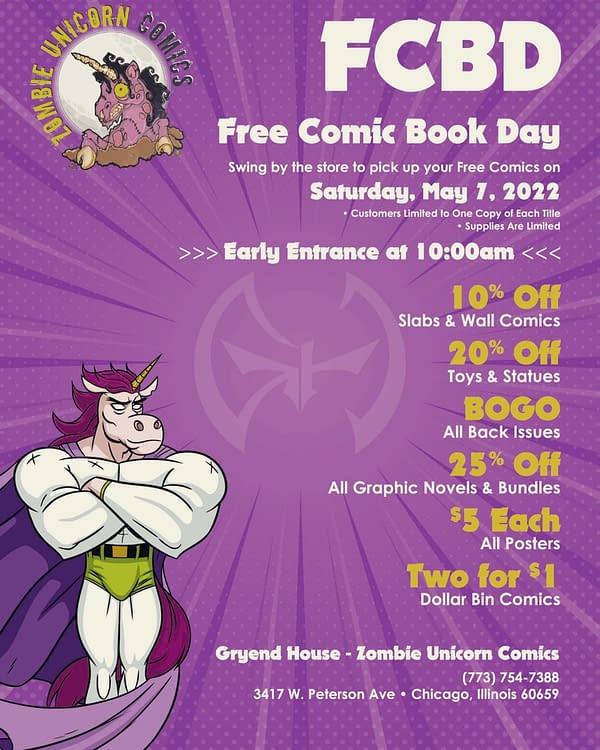 52 Comic Stores' Plans For Free Comic Book Day, Tomorrow