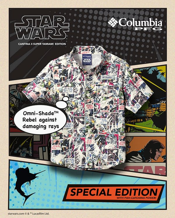 Columbia Announces New Star Wars Outer Rim Outdoor Shirt Collection 