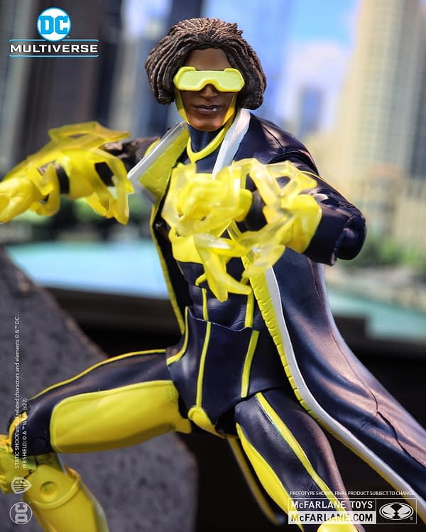 Static Shock Coming Soon to McFarlane Toys with New 52 Inspired Figure