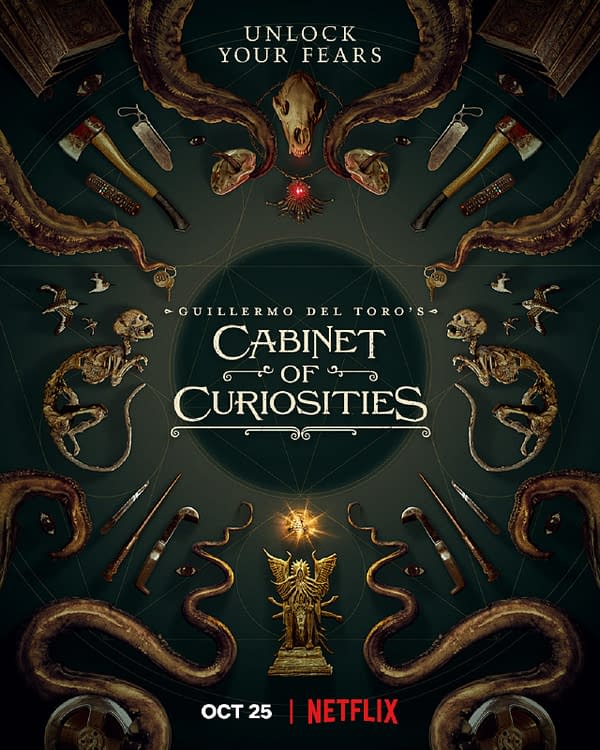 Guillermo del Toro's Cabinet of Curiosities Trailer Unlocks Our Fears