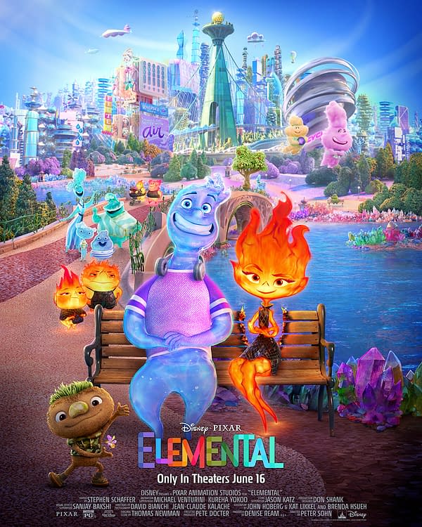 Elemental: New Poster, TV Spot, Image As Tickets Go On Sale