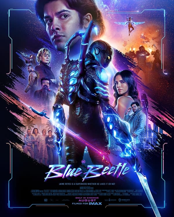 An Awesome New Blue Beetle Poster Has Been Released