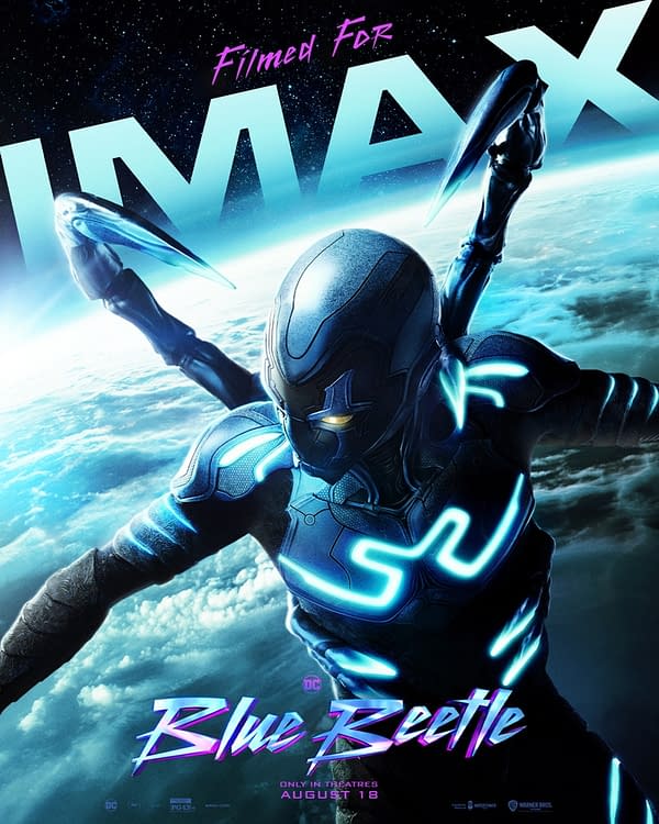 3 New Posters Released For Blue Beetle As Tickets Go On Sale