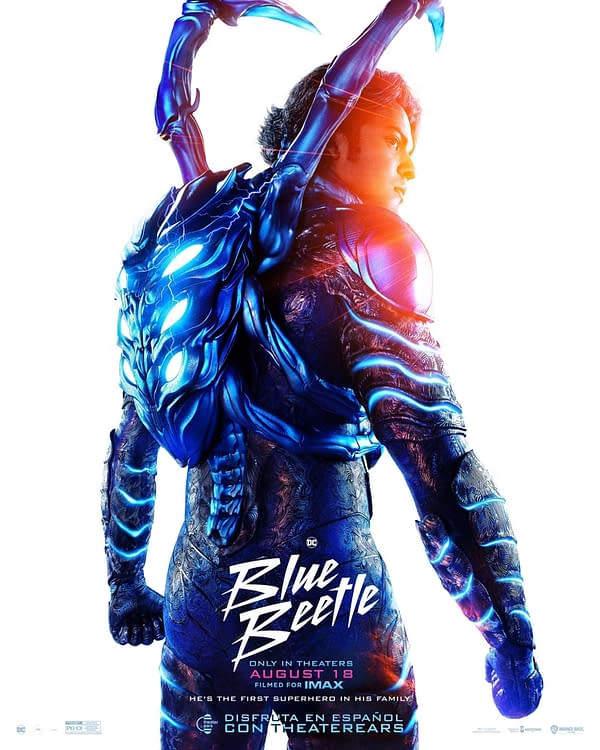 3 New Posters Released For Blue Beetle As Tickets Go On Sale