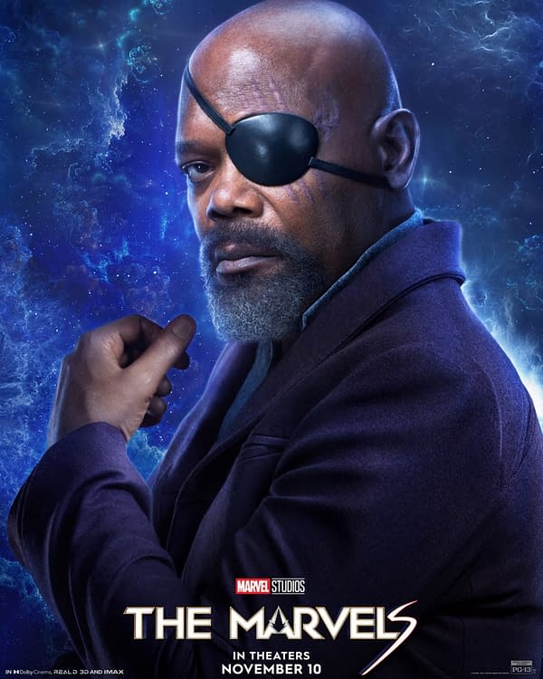 The Marvels: 6 Character Posters And Goose Gets One Because He Rules