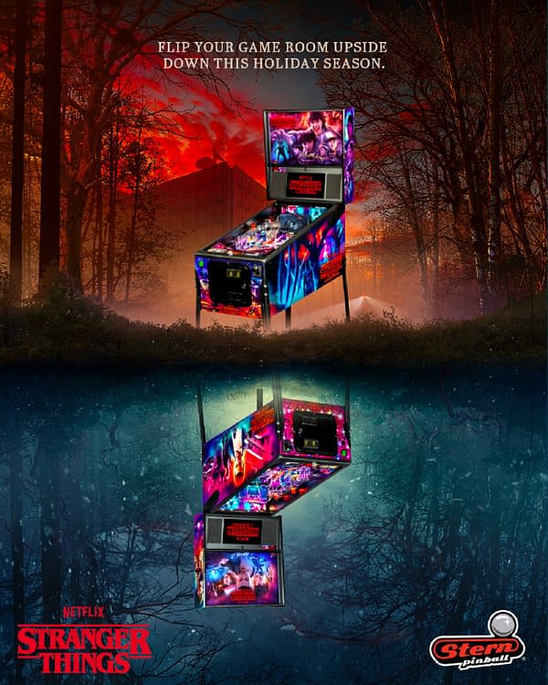 Stern Pinball Announces New Stranger Things Table