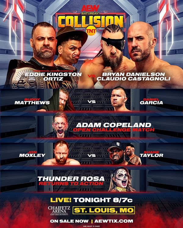 AEW Collision lineup