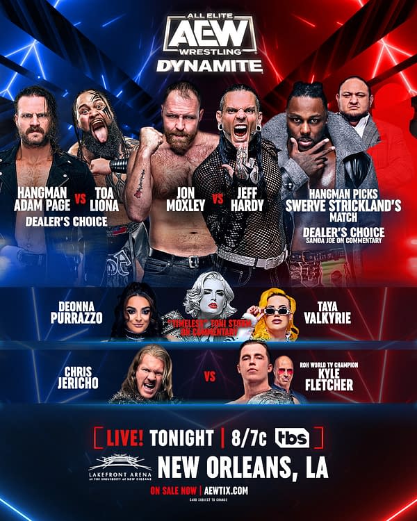 AEW Dynamite lineup for Wednesday, January 31st 2024