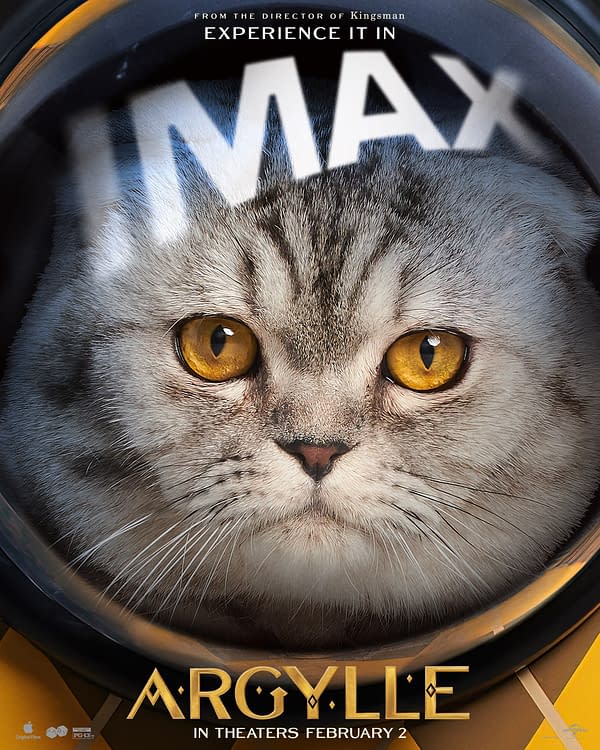 New IMAX Poster For Argylle Spotlight Alfie