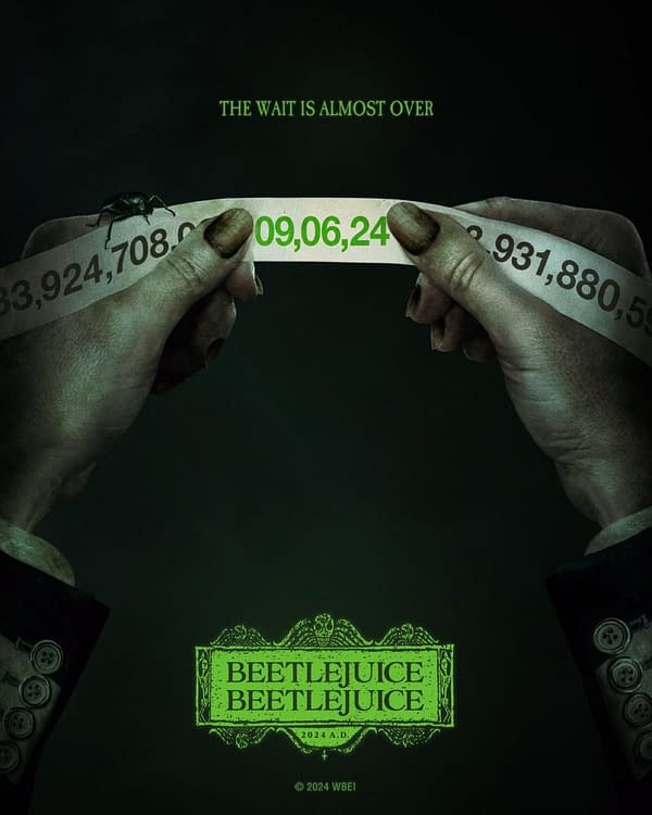 Beetlejuice 2 Poster Promises That The Long Wait Is Almost Over