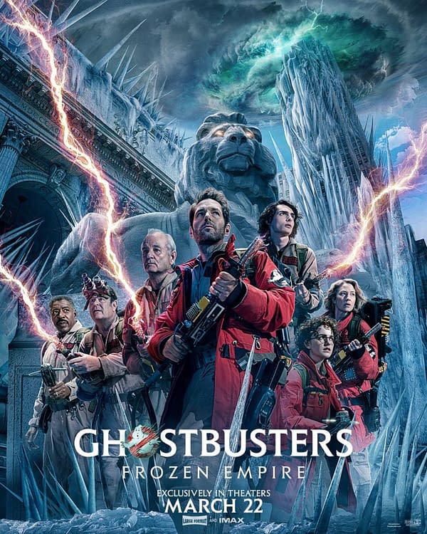 New Ghostbusters: Frozen Empire New Promo And 4 New Posters