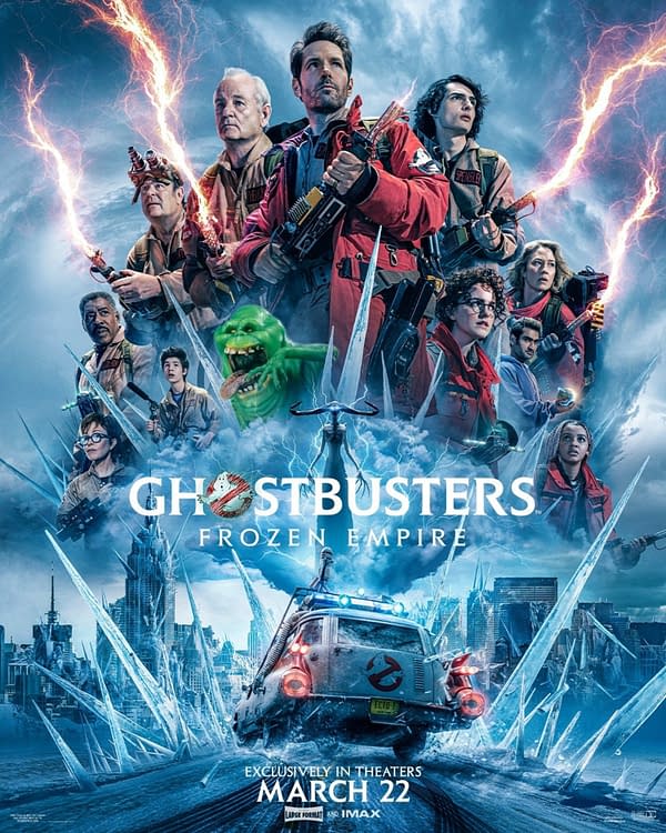 Ghostbusters: Frozen Empire - 4 New Posters Have Been Released