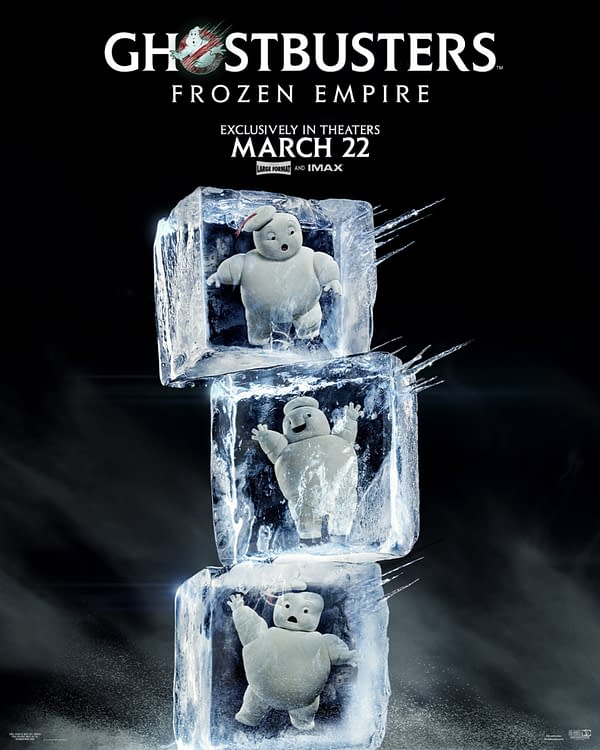 Ghostbusters: Frozen Empire - 4 New Posters Have Been Released